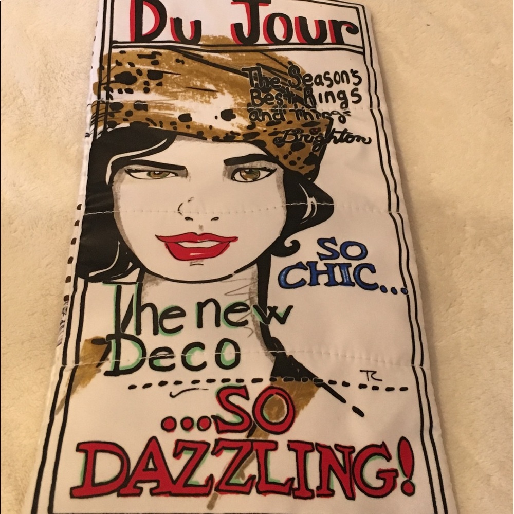 Brighton “Chic Du Jour”Jewelry Roll Travel Case